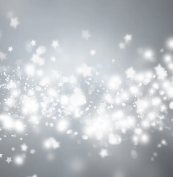 Vacker snöflinga jul bakgrund med copyspace — Stockfoto