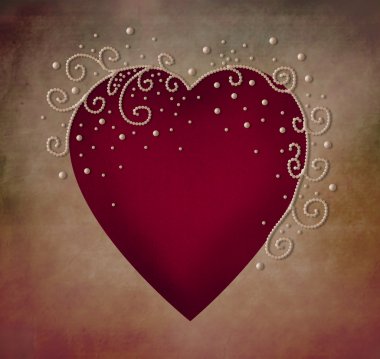 Sevgililer günü tebrik kartı şablonu