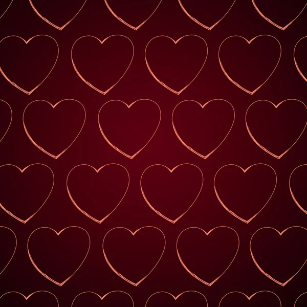 Día de San Valentín papel de embalaje corazón textura fondo —  Fotos de Stock