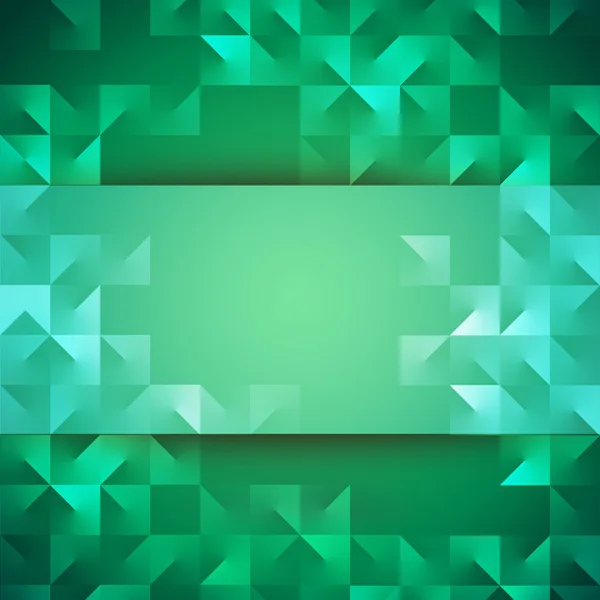 Modern abstrakt grön bakgrund för Saint Patrick's Day — Stockfoto