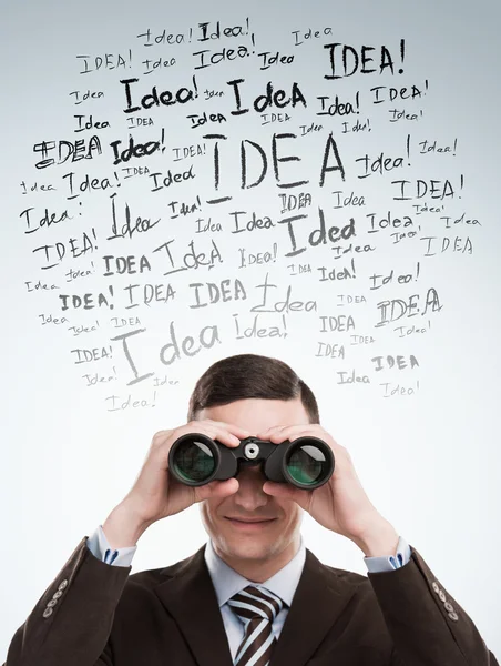 Buscando el concepto de Ideas . — Foto de Stock