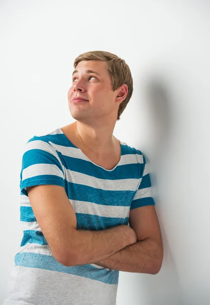 Handsome young man with a charming smile — Stock Photo, Image