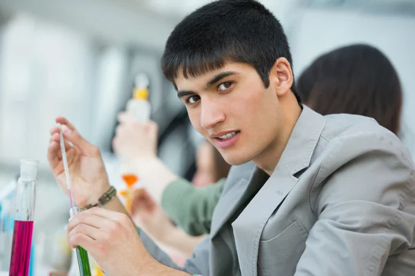 Estudantes do ensino médio. — Fotografia de Stock