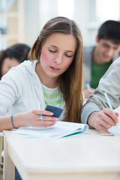 Estudiantes de secundaria. — Foto de Stock