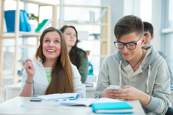 Estudantes do ensino médio — Fotografia de Stock