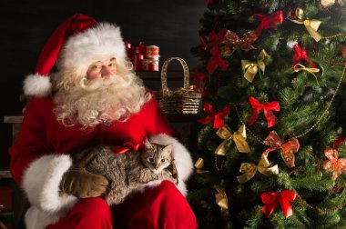 Noel Baba en çok aranan bir hediye şirin ca yerleştirerek bir çocuk yapma