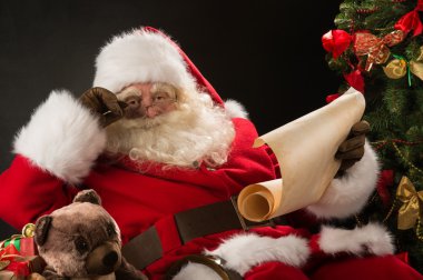 Noel Baba okuma mektubu