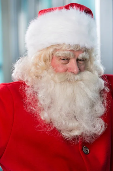 Papai Noel Closeup retrato — Fotografia de Stock