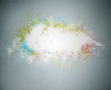yaratıcı grunge arka plan. bir duvara grafiti sıçramak