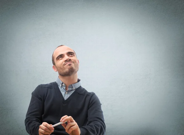 Businessman thinking — Stock Photo, Image