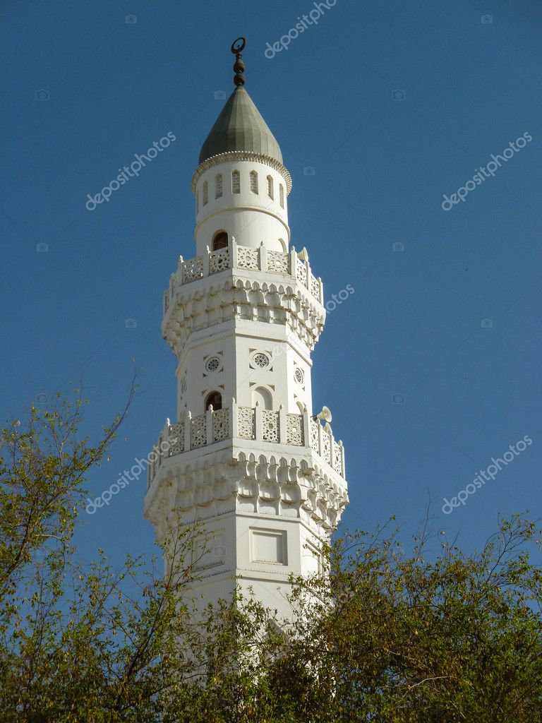 Minaret Of Quba Mosque Stock Photo C Azamshah72 46653977 https depositphotos com 46653977 stock photo minaret of quba mosque html