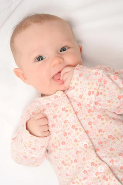 Joyful baby — Fotografie, imagine de stoc