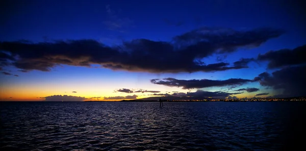 Pôr do sol fora Havaí — Fotografia de Stock