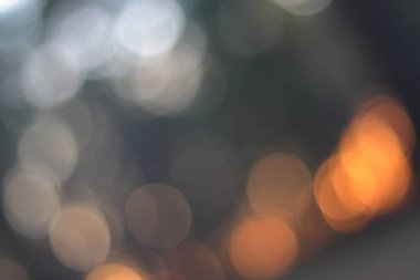 Bokeh ışıkları, güzel Noel arkaplanı, Boke efektli bulanık ışıkların soyut arkaplanı.