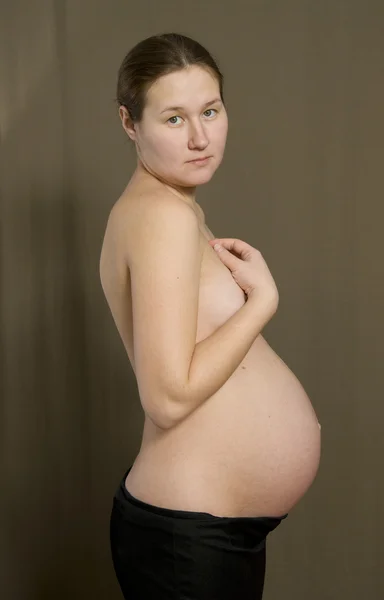 怀孕 — 图库照片