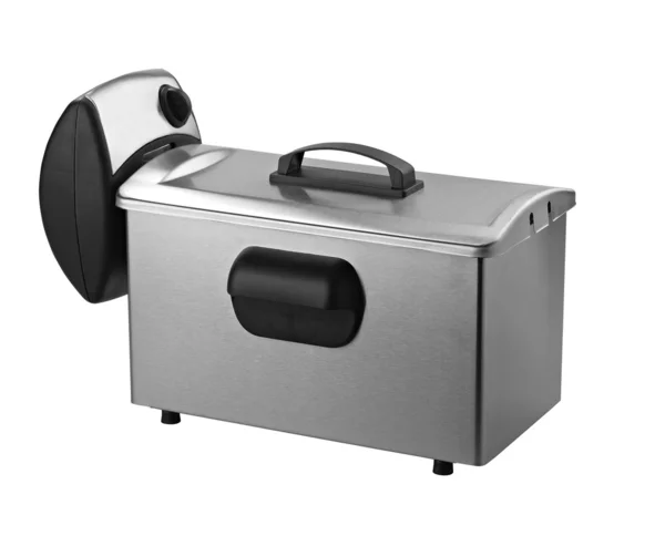 Deep fryer isolated on white background ( clipping path) — Stock Photo, Image