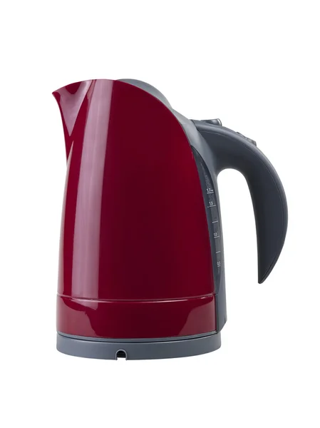 Electric kettle isolated on white background (clipping path ) — Stock Photo, Image