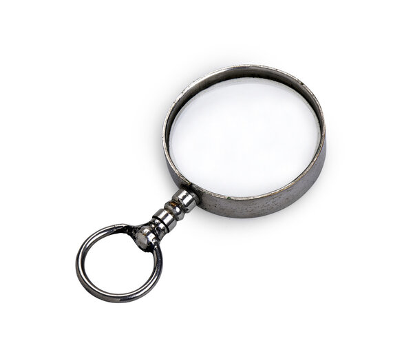 magnifying glass - clipping path