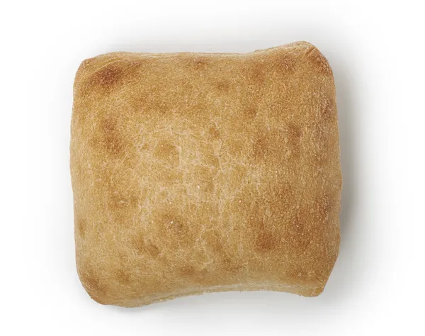 Färska välsmakande liitle bröd, isolerad på vit bakgrund — Stockfoto