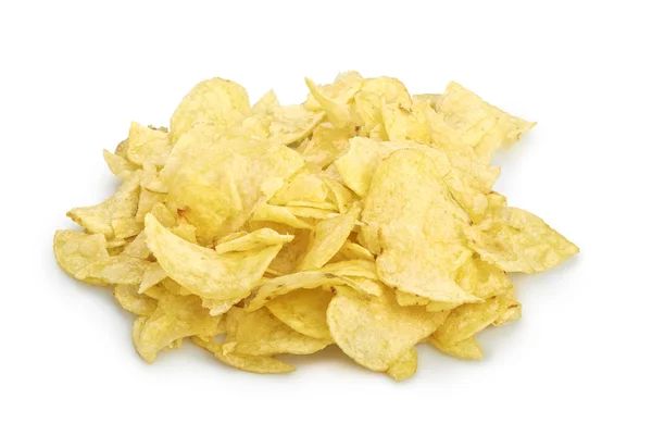 Potato chips isolated — Stock Photo, Image