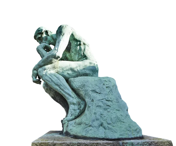 The Thinker Statue by the French Sculptor Rodin — Stock Photo, Image