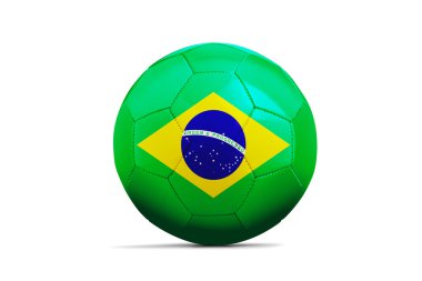 futbol topları ile takım bayrakları, futbol Brezilya 2014. Grup a, br