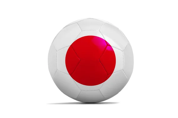 Balles de football avec drapeaux d'équipes, Brésil 2014. Groupe C, Japon — Photo