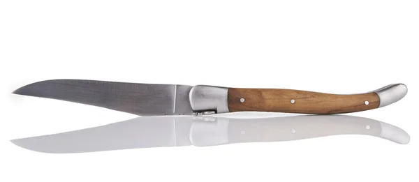 Laguiole french traditional folding knife — Stock Photo, Image