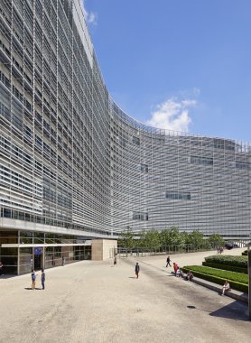 The Berlaymont office building clipart