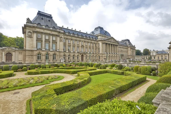 Royal palace i hjärtat av Bryssel, Belgien — Stockfoto