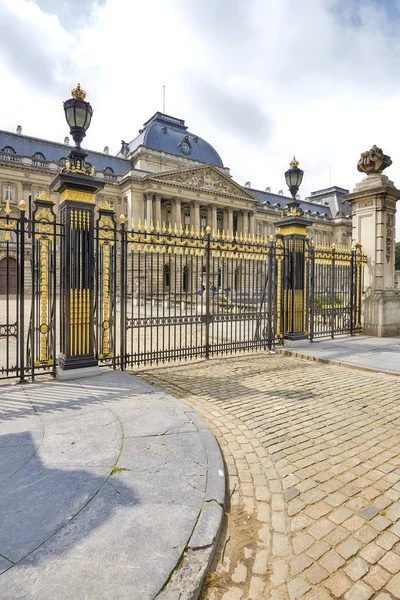 Royal palace i hjärtat av Bryssel, Belgien — Stockfoto