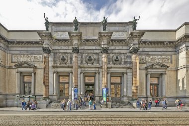 The Royal Museum of Belgium, Main entrance clipart