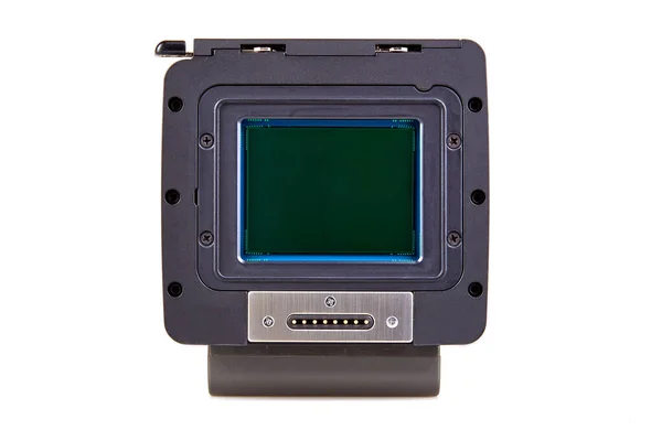 Cmos Camera Sensor Back Body Battery — Stock Photo, Image