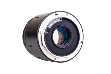 45 mm Geri Reflex Kamera lensi. Stüdyo çekimi