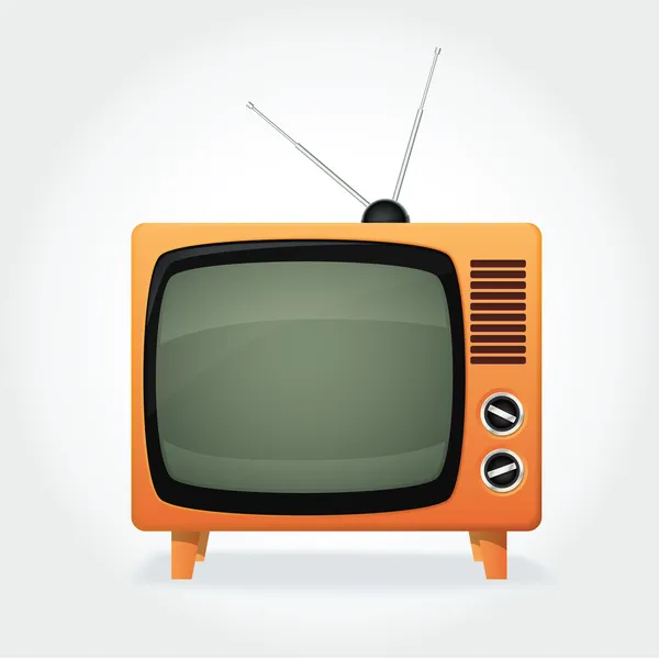 Retro tv — Vector de stock