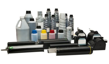 yazıcılar için renkli toner.