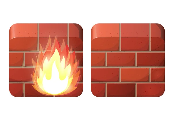 Firewall — Vettoriale Stock