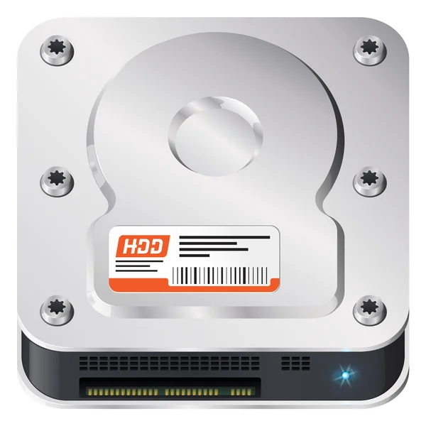 Hard disk — Stock Vector