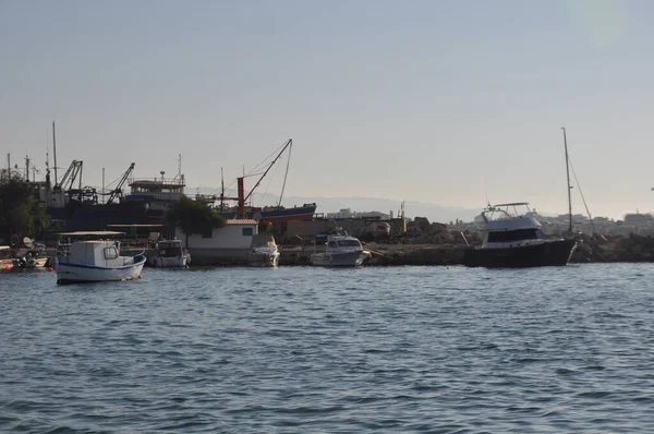 美丽的 Karnagio 海滩利马索尔在塞浦路斯 — 图库照片