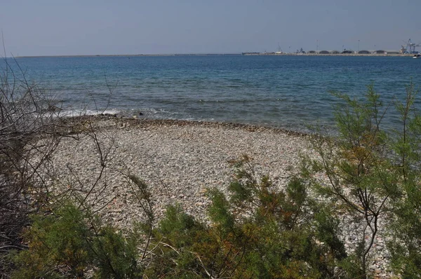 Krásná Karnagio Beach Limassol Kypru — Stock fotografie