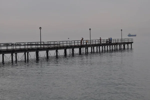 Beautiful Limassol Enaerios Beach Limassol Cyprus — Stock Photo, Image