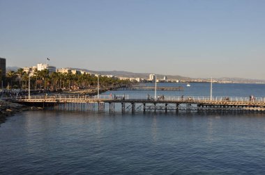 Kıbrıs'ta güzel Limasol Molos