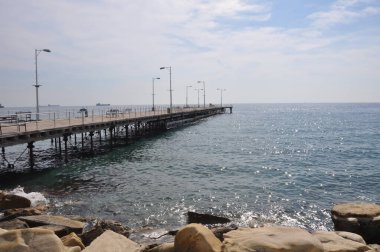 Kıbrıs'ta güzel Limasol Molos