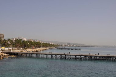 Kıbrıs'ta güzel Limasol Molos