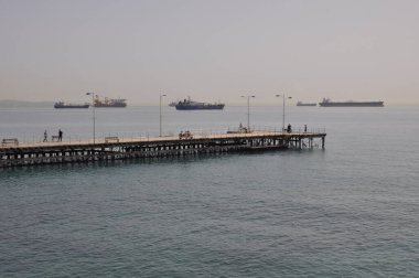 Kıbrıs'ta güzel Limasol Molos