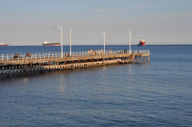 Kıbrıs'ta güzel Limasol Molos