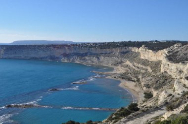 Güzel Zapallo Bay Episkopi Beach Limassol, Kıbrıs