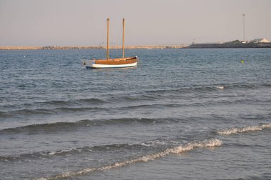 Açık denizde güzel tekne