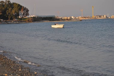 Açık denizde güzel tekne