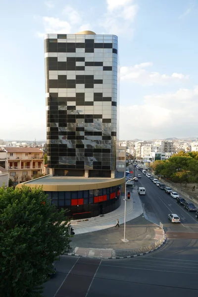 Belo Edifício Escritórios Safebulkers Tower Business Limassol Chipre — Fotografia de Stock